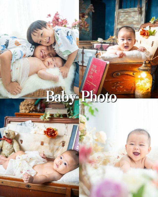 成長のはじまりを、写真で。

あっという間の"今"をきゅっと残そう！

9~11月の平日まだまだご予約受付中です🤲

ベビープラン🍼￥28,000
(10カットデータ･A3サイズ3面見開きアルバム付き)

ご家族、ごきょうだい写真追加 ￥7,000

┈┈┈┈┈┈ 𖤣𖥧𖥣𖡡𖥧𖤣 ┈┈

カシュカシュスタジオご利用方法
①ご予約＆お問合せ
⭐️お電話 029-850-3890
⭐️公式LINE
⭐️予約、問い合わせフォー厶(@cachecache_tsukubaハイライト〈プラン･料金〉)

からご予約＆お問合せ📞
スタジオの見学や打ち合わせも無料で承っております😌
※tsukuba.cache2@gmail.comのメールを受信できるよう事前にご確認をお願いします

②ご来館
③データ＆アルバム等の受け取り
アルバム等の商品はご自宅へ郵送でお届けいたします📮
撮影当日に《よく出来ましたカット10枚》をLINEにてお渡しさせて頂きます✨️

@cachecache_tsukuba
茨城県つくば市二の宮2-17-10 パークサイド洞峰A号
open平日/11:00~18:30
closed火曜

 #カシュカシュ  #ヘビーフォト